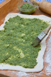 Step Two: Pesto Swirl Bread