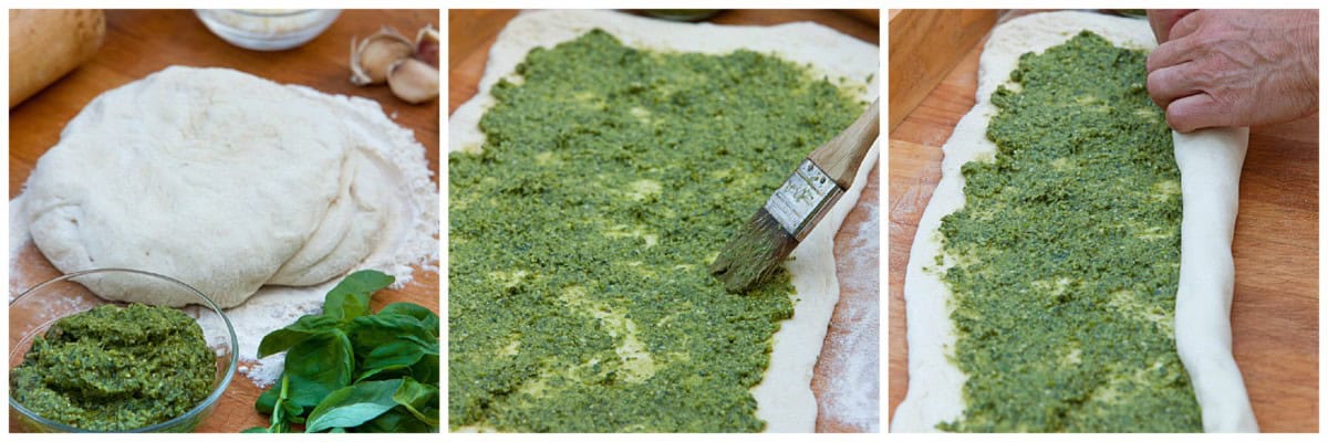 Pesto Swirl Bread Recipe