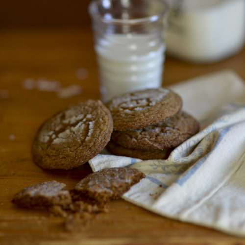 Recipe for Ginger Molasses Cookies