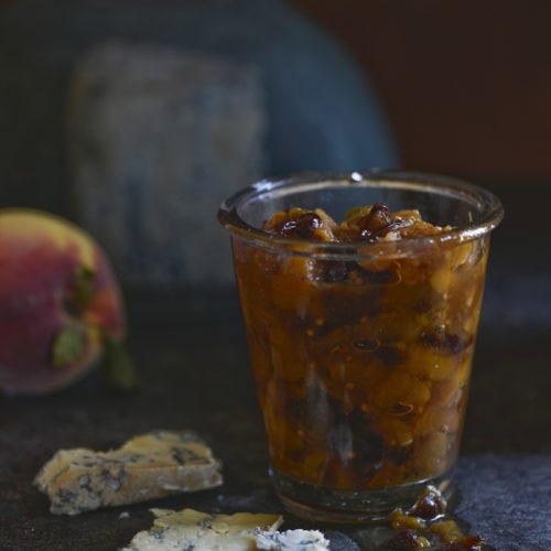 recipe ginger peach chutney