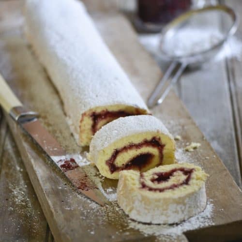 Jam Filled Jelly Roll