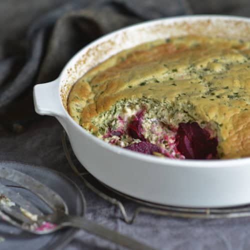 BEET SPOON BREAD