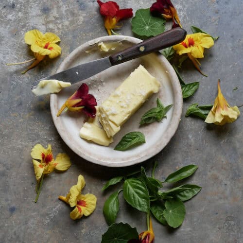 nasturtium butter