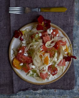 Fennel and Watermelon Salad