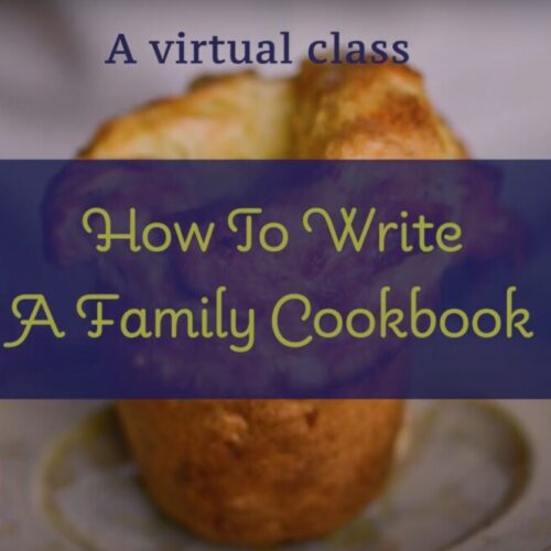 Cookbook Class Video