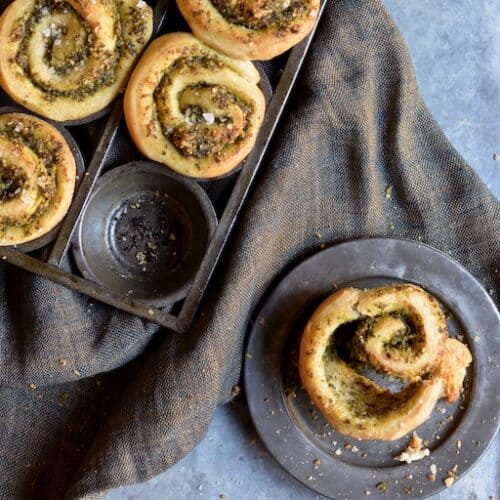 Pesto Swirl Rolls